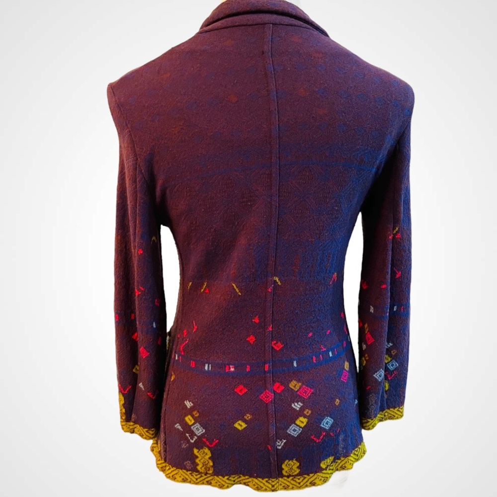 Catherine Andre Button Front Jacket Size Medium F… - image 3